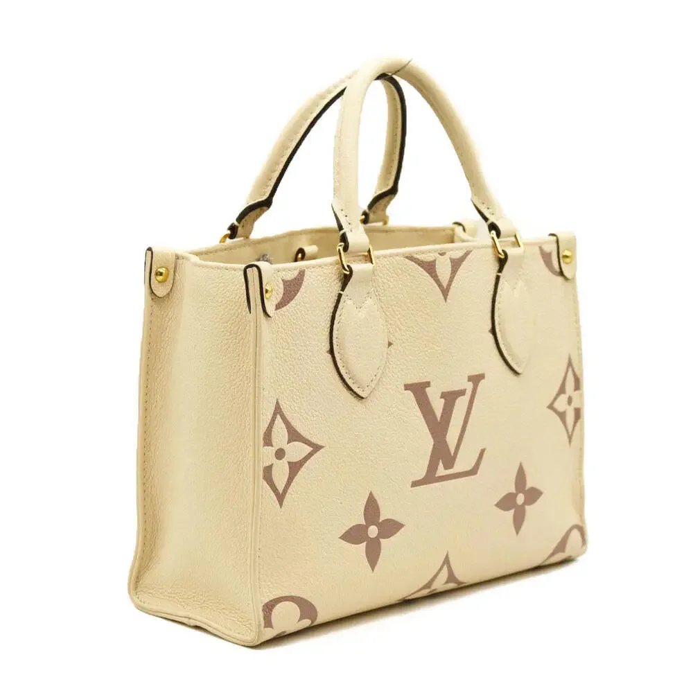 Louis Vuitton  Empreinte Monogram Giant Onthego PM Creme